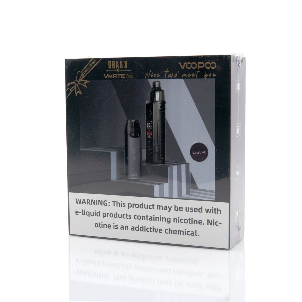 VOOPOO DRAG X & VMATE Holiday Kit | VapingTown Wholesale Vaping Town VOOPOO DRAG X & VMATE Holiday Kit | VapingTown Wholesale Vaping Town